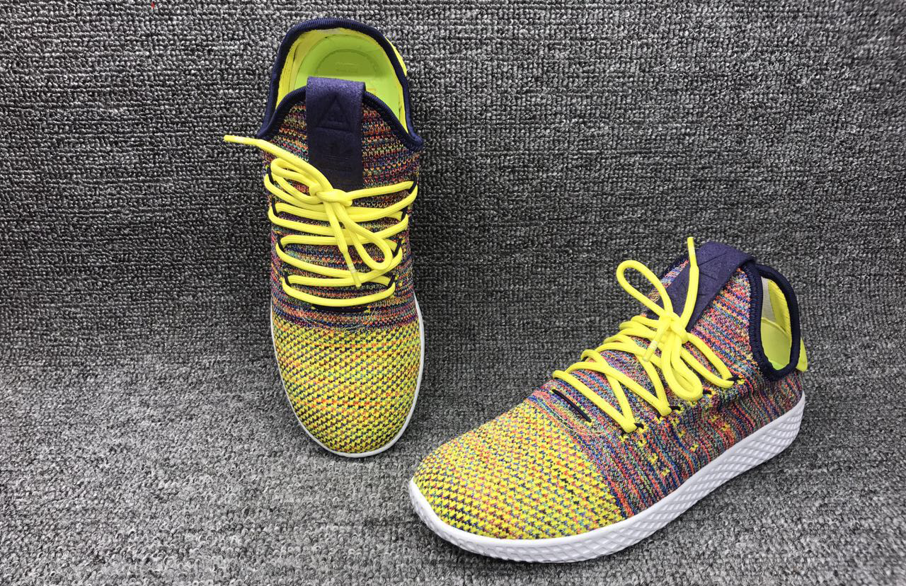 Pharrell Williams x adidas Tennis HU “Multi-Color”